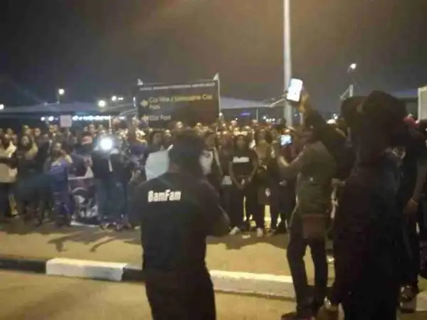 BBNaija: Teddy A And BamBam Arrive Nigeria In Style